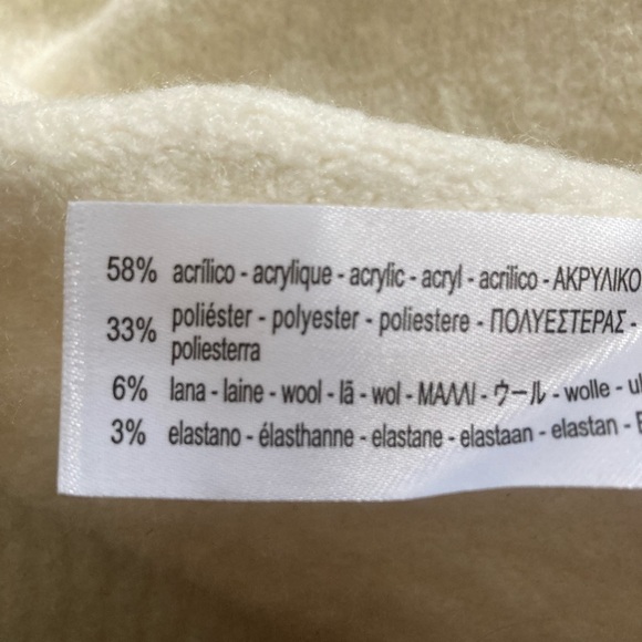 Zara Cream Turtle Necked Sweater Dress - Picture 4 of 8